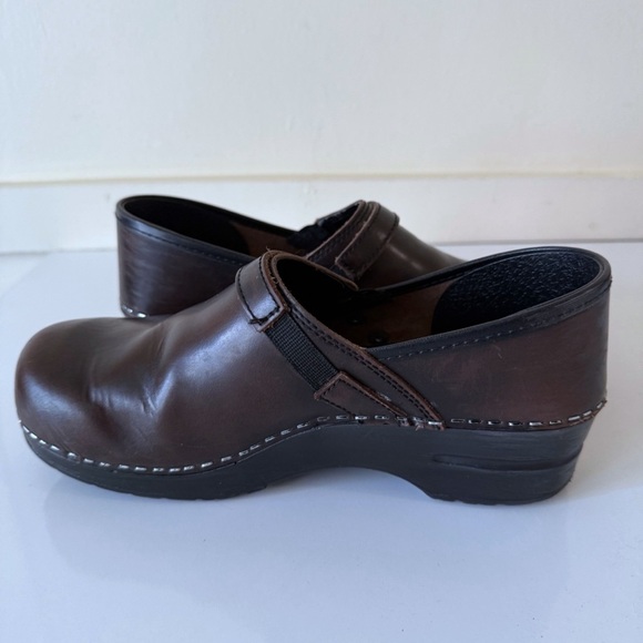 Sanita Dally Brown Clogs  Mules Women's 40 US 9 - Picture 4 of 9